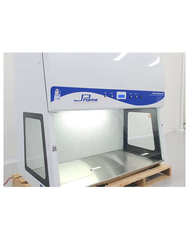 Cabina De Flujo Laminar Horizontal Vidrio Frontal Deslizable Con Protección Uv Automática – Digital